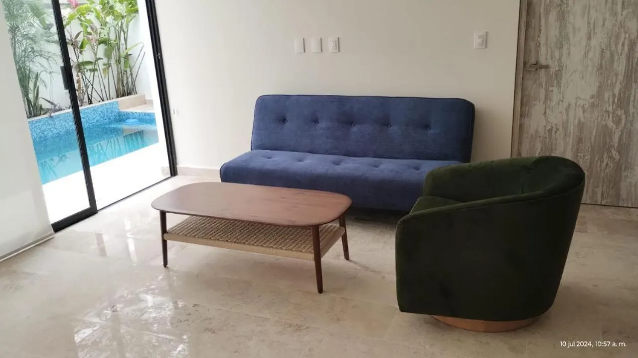 Appartement Apartamento De Lujo Con Alberca Privada Tulum Pueblo