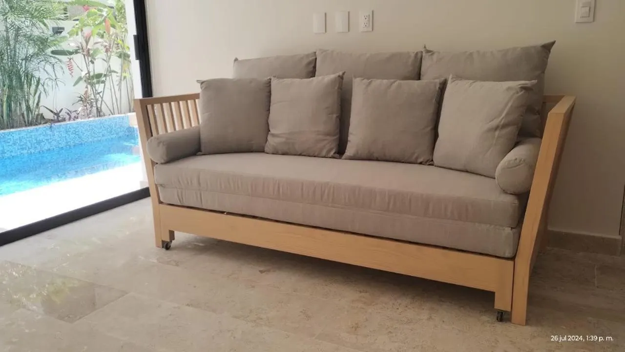 Apartamento De Lujo Con Alberca Privada Tulum Pueblo 0*,
